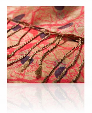 Палантин Женский S-TREE.DOTS/GOLD